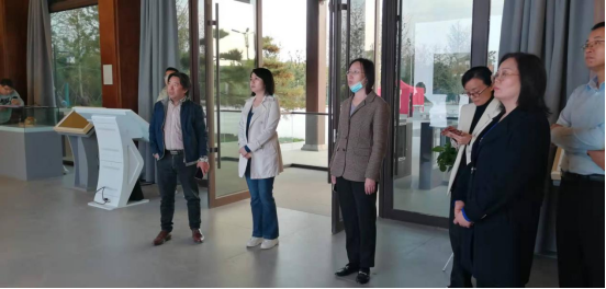 区委常委,宣传部部长田小宁带队调研文旅项目